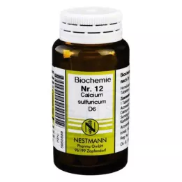 BIOCHEMIE 12 Calcium sulphuricum D 6 tabletter, 100 st