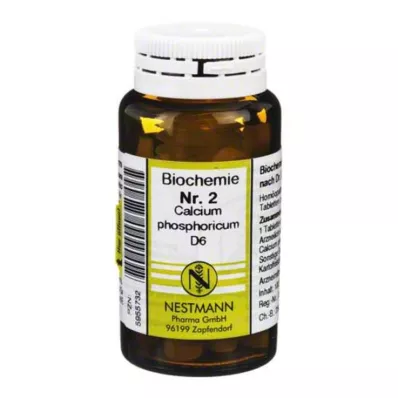 BIOCHEMIE 2 Kalciumfosforicum D 6 tabletter, 100 st BIOCHEMIE 2 Kalciumfosforicum D 6 tabletter, 100 st