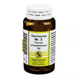 BIOCHEMIE 3 Ferrum phosphoricum D 6 tabletter, 100 st