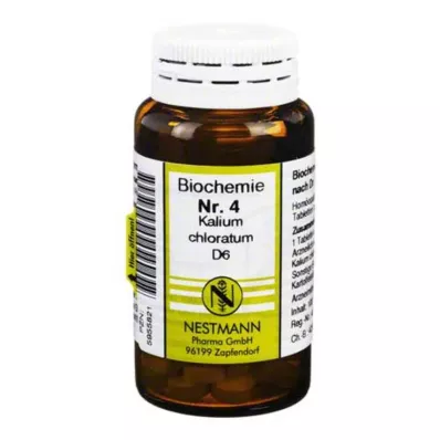 BIOCHEMIE 4 Kalium chloratum D 6 tabletter, 100 st BIOCHEMIE 4 Kalium chloratum D 6 tabletter, 100 st