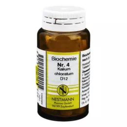 BIOCHEMIE 4 Kalium chloratum D 12 tabletter, 100 st