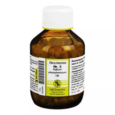 BIOCHEMIE 5 Kalium phosphoricum D 6 tabletter, 400 st