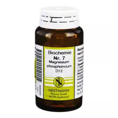 BIOCHEMIE 7 Magnesium phosphoricum D 12 tabletter, 100 st
