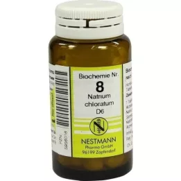 BIOCHEMIE 8 Natrium chloratum D 6 tabletter, 100 st