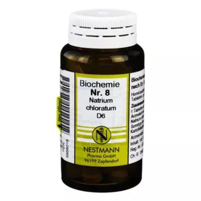 BIOCHEMIE 8 Natrium chloratum D 6 tabletter, 100 st BIOCHEMIE 8 Natrium chloratum D 6 tabletter, 100 st