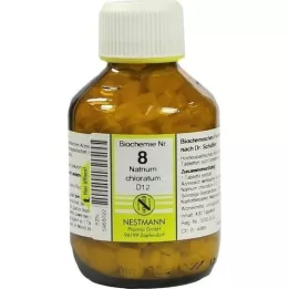BIOCHEMIE 8 Natrium chloratum D 12 tabletter, 400 st