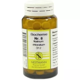 BIOCHEMIE 8 Natrium chloratum D 12 tabletter, 100 st