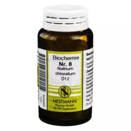 BIOCHEMIE 8 Natrium chloratum D 12 tabletter, 100 st
