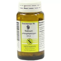BIOCHEMIE 9 Natrium phosphoricum D 12 tabletter, 100 st