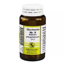BIOCHEMIE 9 Natrium phosphoricum D 12 tabletter, 100 st