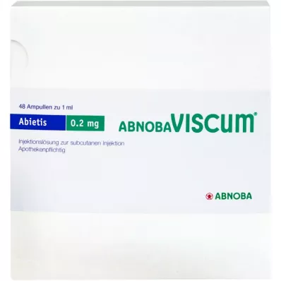 ABNOBAVISCUM Abietis 0,2 mg ampuller, 48 st
