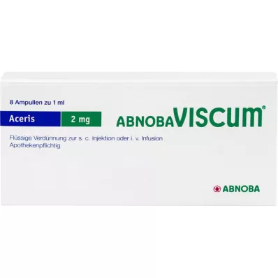 ABNOBAVISCUM Aceris 2 mg ampuller, 8 st