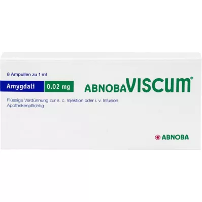 ABNOBAVISCUM Amygdali 0,02 mg ampuller, 8 st