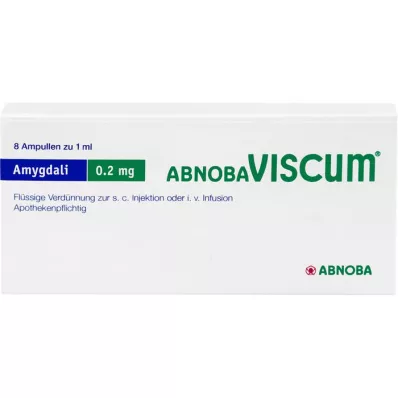 ABNOBAVISCUM Amygdali 0,2 mg ampuller, 8 st