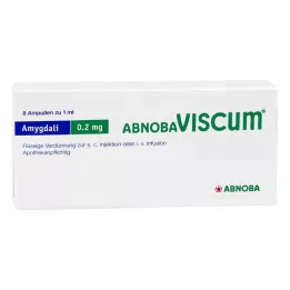 ABNOBAVISCUM Amygdali 0,2 mg ampuller, 8 st