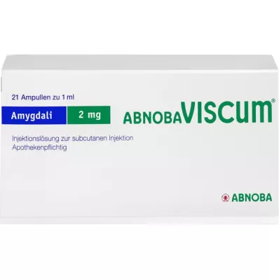 ABNOBAVISCUM Amygdali 2 mg ampuller, 21 st