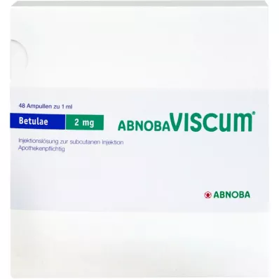 ABNOBAVISCUM Betulae 2 mg ampuller, 48 st