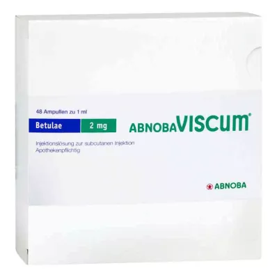Abnobaviscum Betulae 2 mg ampuller (48 stycken)