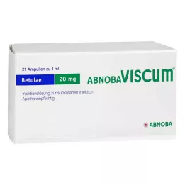 ABNOBAVISCUM Betulae 20 mg ampuller, 21 st
