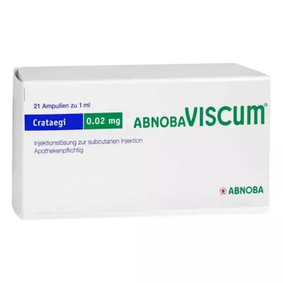 Abnobaviscum Crataegi 0,02 mg ampuller (21 st) Abnobaviscum Crataegi 0,02 mg ampuller (21 st)