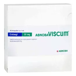 ABNOBAVISCUM Crataegi 20 mg ampuller, 48 st