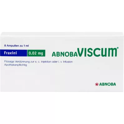 ABNOBAVISCUM Fraxini 0,02 mg ampuller, 8 st