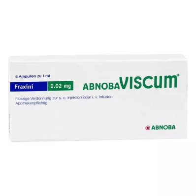 ABNOBAVISCUM Fraxini 0,02 mg ampuller, 8 st
