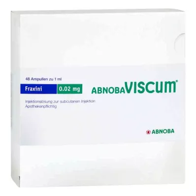 ABNOBAVISCUM Fraxini 0,02 mg ampuller, 48 st