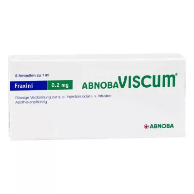 Abnobaviscum Fraxini 0,2 mg ampuller (8 stycken) Abnobaviscum Fraxini 0,2 mg ampuller (8 stycken)