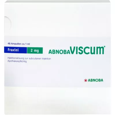 ABNOBAVISCUM Fraxini 2 mg ampuller, 48 st