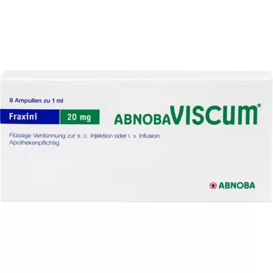 ABNOBAVISCUM Fraxini 20 mg ampuller, 8 st