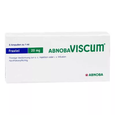 ABNOBAVISCUM Fraxini 20 mg ampuller, 8 st ABNOBAVISCUM Fraxini 20 mg ampuller, 8 st