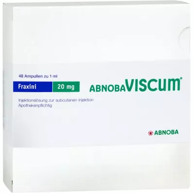 ABNOBAVISCUM Fraxini 20 mg ampuller, 48 st