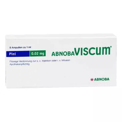 Abnobaviscum Pini 0,02 mg ampuller (8 stycken) Abnobaviscum Pini 0,02 mg ampuller (8 stycken)