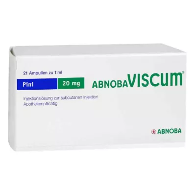 Abnobaviscum Pini 20 mg ampuller (21 stycken) Abnobaviscum Pini 20 mg ampuller (21 stycken)