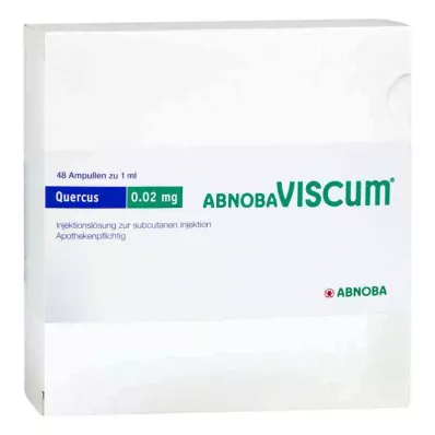 Abnobaviscum Quercus 0,02 mg ampuller (48 stycken)
