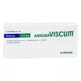 ABNOBAVISCUM Quercus 0,2 mg ampuller, 8 st