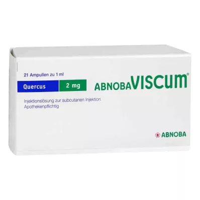 Abnobaviscum Quercus 2 mg ampuller (21 stycken)