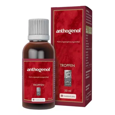 ANTHOGENOL Masquelier OPC Droppar, 50 ml