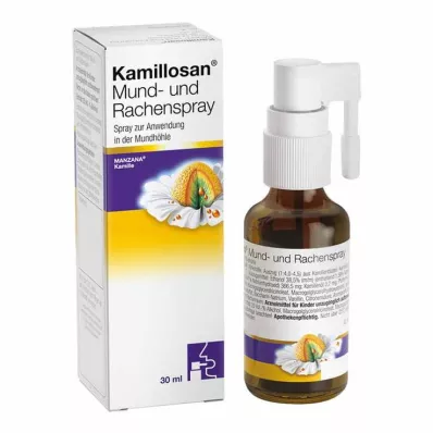 KAMILLOSAN Mun- och halsspray, 30 ml