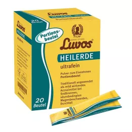LUVOS Påse med ultrafin helande lera, 20X6,5 g