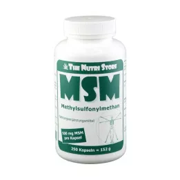 MSM 500 mg metylsulfonylmetan kapslar, 250 st