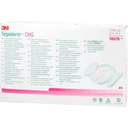 TEGADERM 3M CHG I.V. Fixeringsbandage 8,5x11,5 cm 1657R, 25 st