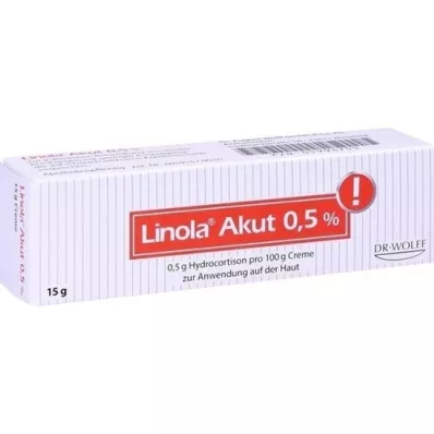 LINOLA akut 0,5% kräm, 15 g