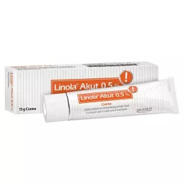 LINOLA akut 0,5% kräm, 15 g