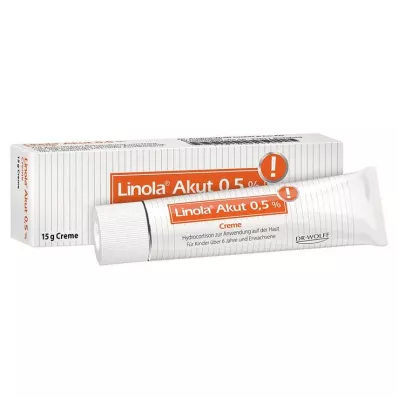 LINOLA akut 0,5% kräm, 15 g