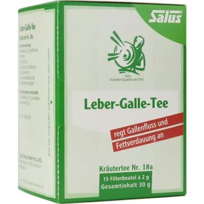 LEBER GALLE-Te Örtte nr.18a Salus filterte, 15 st