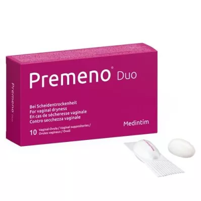 PREMENO Duo vaginal vagula, 10 st