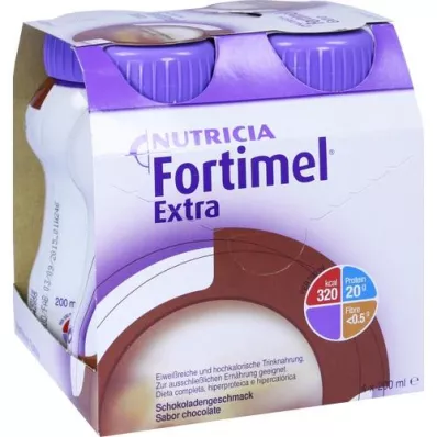 FORTIMEL Extra chokladsmak, 4X200 ml