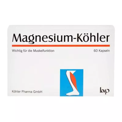 MAGNESIUM KÖHLER Kapslar, 1X60 st MAGNESIUM KÖHLER Kapslar, 1X60 st
